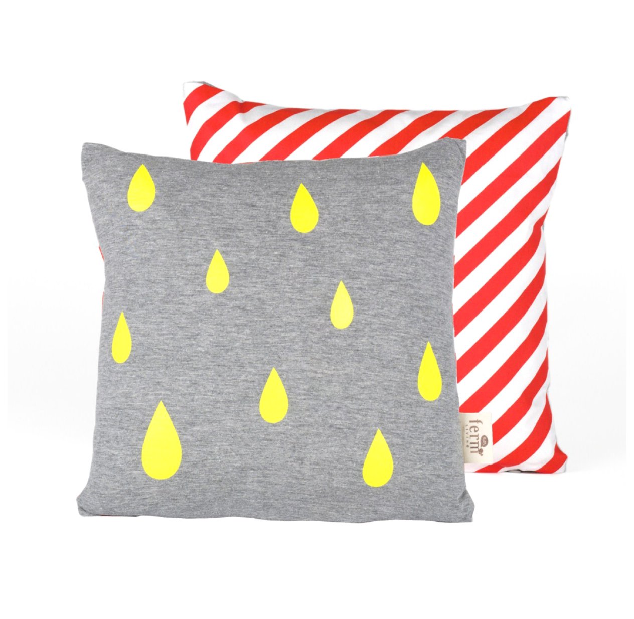 Coussin Pluie Néon